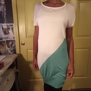 LONG TALL SALLY brand lightweight color block tunic dress size S.